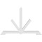 Ekena Millwork Vanguard Architectural Grade PVC Gable Bracket, 72"W x 48"H x 4"D x 4"F, 16/12 Pitch GBP072X48X0404VAN00 - alternate 4